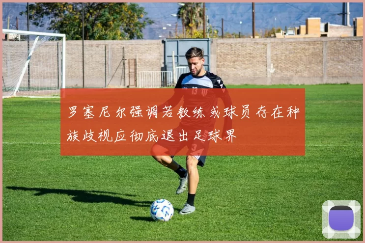 罗塞尼尔强调若教练或球员存在种族歧视应彻底退出足球界